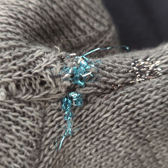 Christmas Vintage Teddy Bear Sweater Size Kids 5/6 - Picture 12 of 12